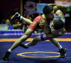 Юный борец Нуртазин Керимберди уулу стал чемпионом Азии